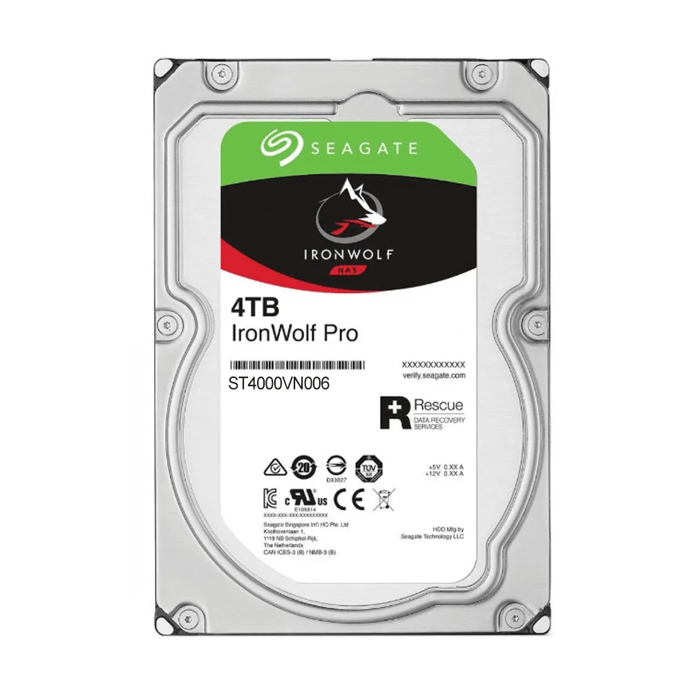 HD Seagate 4TB IronWolf Desktop, NAS, 5400 RPM, 256MB, 3.5, SATA 6 - ST4000VN006 HD Seagate 4TB IronWolf Desktop, NAS, 5400 RPM, 256MB, 3.5, SATA 6 - ST4000VN006