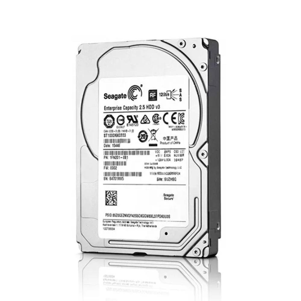 HD Seagate 1TB, 7200RPM, 2.5 Sas Enterprise, Sata 3 - St1000nx0333 | KaBuM!