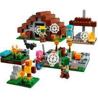 Os jogadores de Minecraft® podem experimentar toda a ação de combate e construção criativa de seu jogo favorito com o conjunto prático LEGO® Minecraft