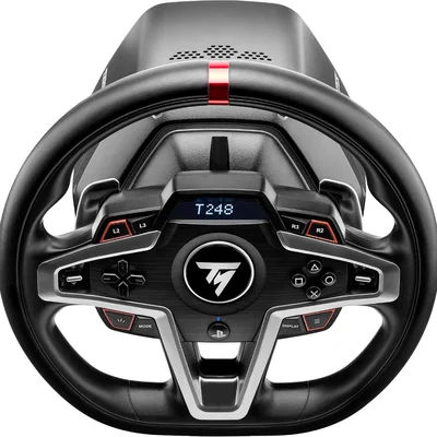 Thrustmaster - Volante De Corrida T248 E Pedais Magnéticos Para Ps5, Ps4, PC - Preto-4169097