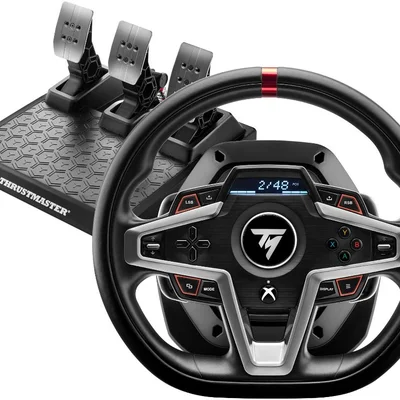 Thrustmaster - Volante T248 E Pedais Magnéticos Para XBOX Series X|s E PC - Preto-4469026