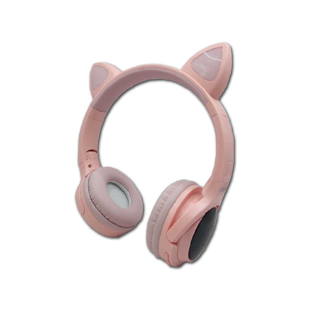 Fone Ouvido Headphone Orelha Gatinho Led Gamer Sem Fio