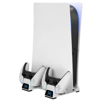 Base Suporte Vertical para Ps5, Multifuncional, com Cooler, Carregador