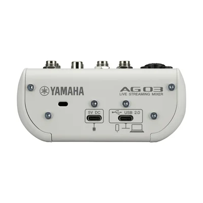Mesa De Som Yamaha Ag03mk2 3 Canais USB KaBuM