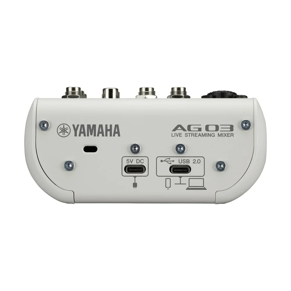 Mesa De Som Yamaha Ag03mk2 3 Canais USB KaBuM
