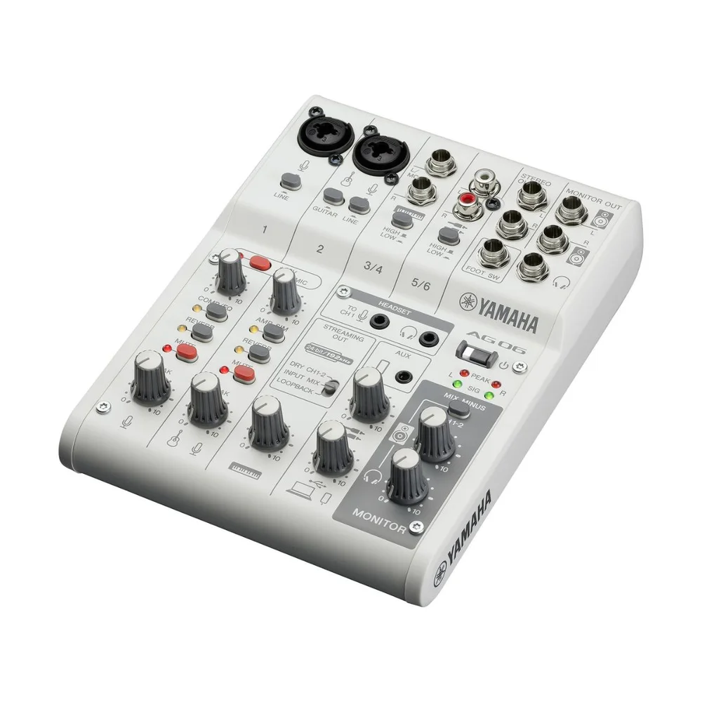 Mesa De Som Yamaha Ag06mk2 KaBuM