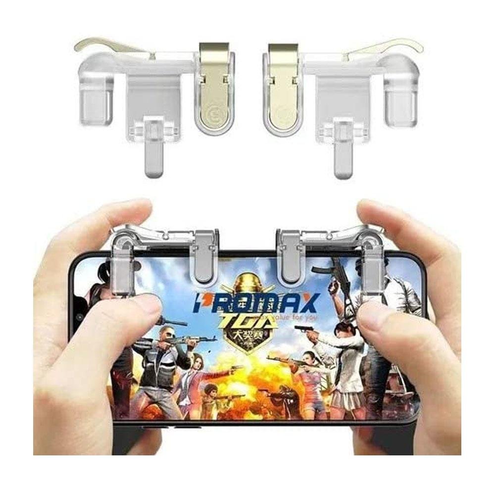 Gatilho Fy Gamepad Joystick L1 e R1, Free Fire, Pubg Para Celular
