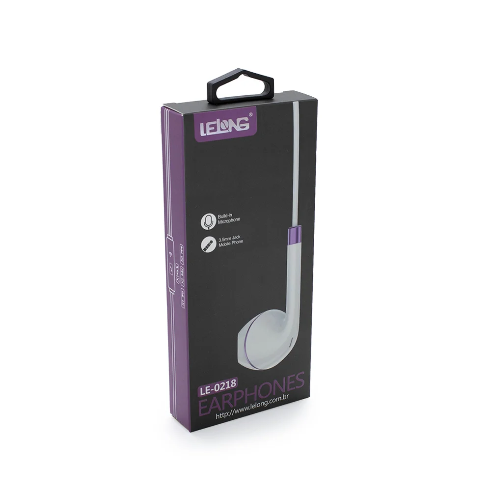 Imagem 2 de 5 do produto Fone De Ouvido, Lelong,  Le-0218 - Azul
