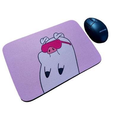 Kit Mouse Multi, USB 2.0, Preto - MO300 e Mouse Pad Pig Dance, 23x16CM