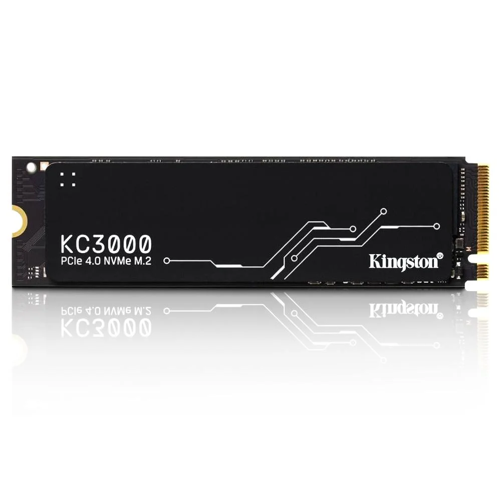 SSD Kingston Kc3000, 512GB, M.2 2280 Pcie, Nvme, Leitura: 7000MB/s E Gravação: 3900MB/s, Para Pc E Ps5 - Skc3000s/512g SSD Kingston Kc3000, 512GB, M.2 2280 Pcie, Nvme, Leitura: 7000MB/s E Gravação: 3900MB/s, Para Pc E Ps5 - Skc3000s/512g