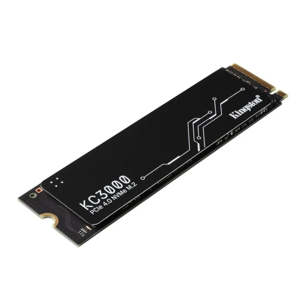 SSD Kingston Kc3000, 512GB, M.2 2280 Pcie, Nvme, Leitura: 7000MB/s E Gravação: 3900MB/s, Para Pc E Ps5 - Skc3000s/512g SSD Kingston Kc3000, 512GB, M.2 2280 Pcie, Nvme, Leitura: 7000MB/s E Gravação: 3900MB/s, Para Pc E Ps5 - Skc3000s/512g