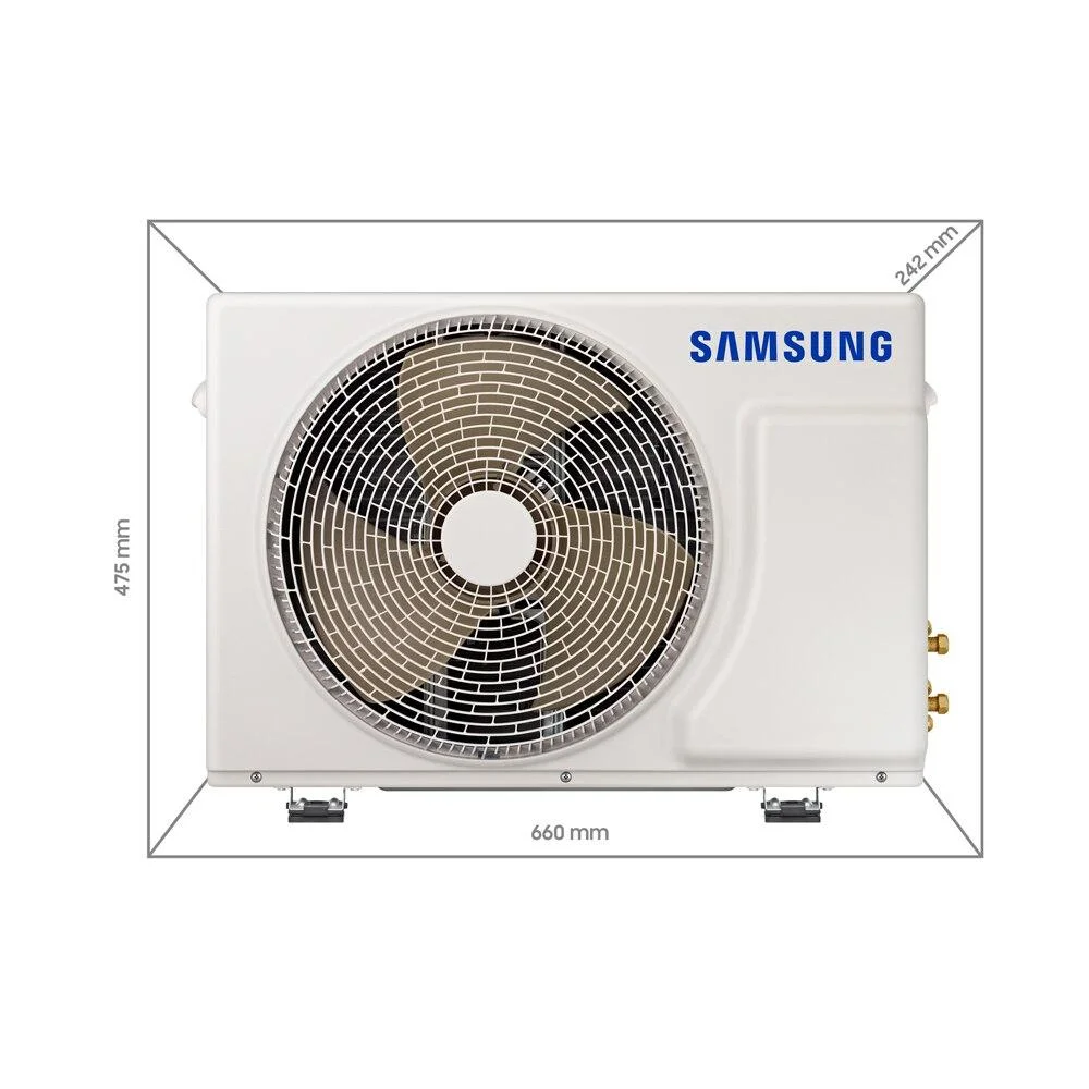 Ar Condicionado Samsung Wind Free Connect Split, Inverter, 12000 BTUs, 220V, Quente E Frio - Ar12bseaawknaz Ar Condicionado Samsung Wind Free Connect Split, Inverter, 12000 BTUs, 220V, Quente E Frio - Ar12bseaawknaz