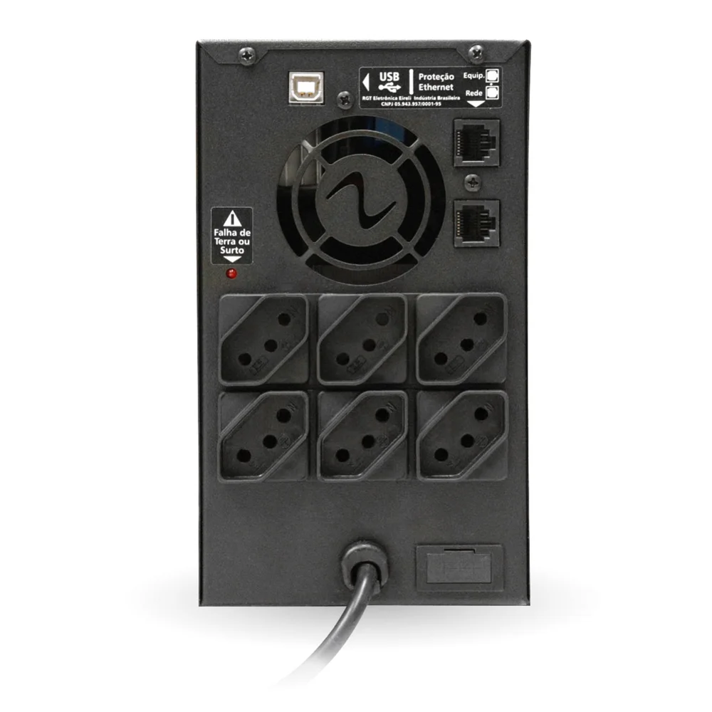 Imagem 2 de 5 do produto Nobreak Gamer Ragtech Senoidal Puro One Up Predator 800va Ti Gt, Entrada Biv./ Saída 115v - 20one4570