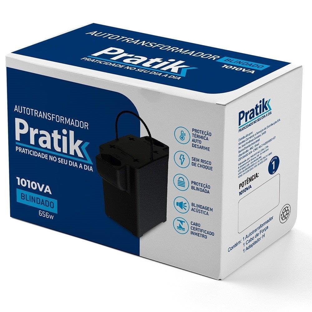 Imagem 4 de 5 do produto Transformador Pratik Blin, Bivolt - 1010va