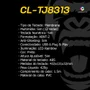 Teclado MeMBrana Gamer Clanm Jungle Cl-tj8313,Preto.