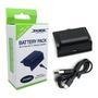 Kit Bateria E Cabo Carregador de Controle, Compatível Com Xbx One Charge Play