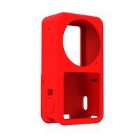 Capa De Silicone Telesin Para Dji Action 2 (coMBo) - Cor Vermelho