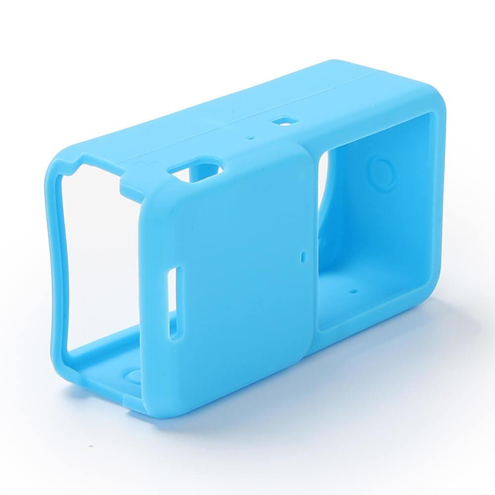 Imagem 4 de 5 do produto Capa De Silicone Telesin Para Dji Action 2 (coMBo) - Cor Azul