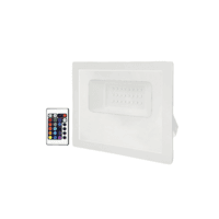 Refletor Taschibra, Led, Tr Slim, 10w, RGB, Branco - Bivolt