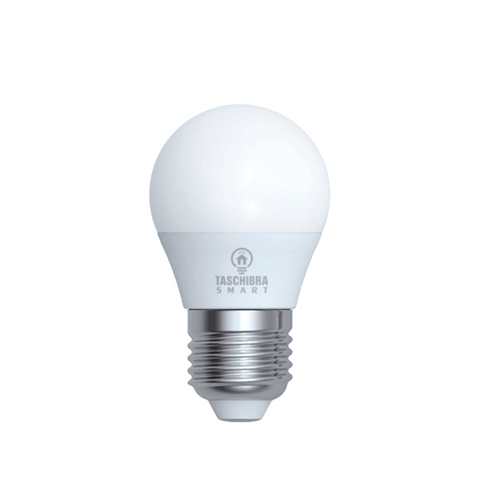 Imagem 3 de 3 do produto Lâmpada Led Smart, Wi-fi, Inteligente, Bolinha 6w, E27 RGB - Taschibra