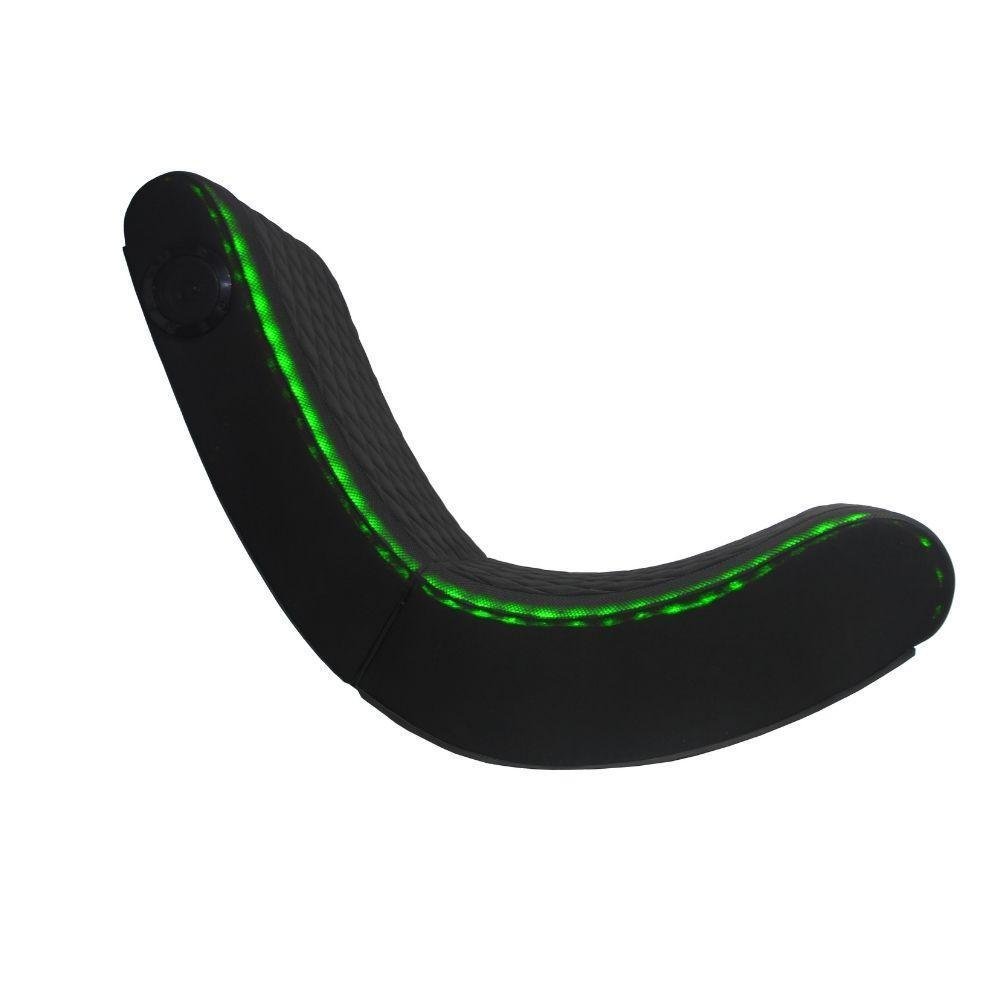 Cadeira Gamer De Balanço Pelegrin Pel-3024 Preta Com Led E Auto-falante Bluetooth Cadeira Gamer De Balanço Pelegrin Pel-3024 Preta Com Led E Auto-falante Bluetooth