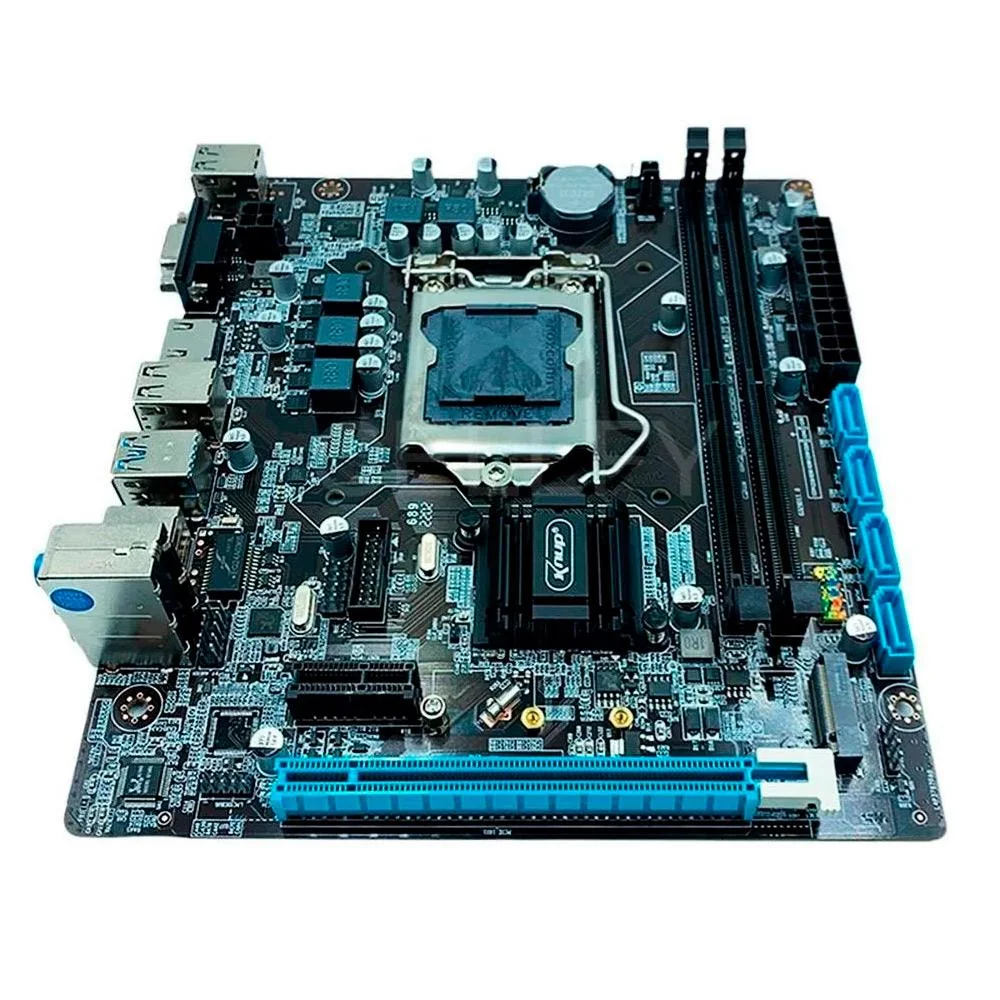 Placa-Mãe Knup, Intel 1151 H110 6ª E 7ª Geração, 2xDDR4, M.2, HDMI e VGA - KP-H110 6
