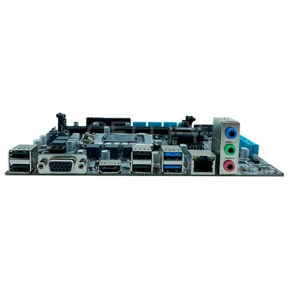 Placa-Mãe Knup, Intel 1151 H110 6ª E 7ª Geração, 2xDDR4, M.2, HDMI e VGA - KP-H110 7