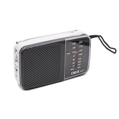 Rádio Am/fm De Bolso Portátil Pilha Aa Excelente Sintonia