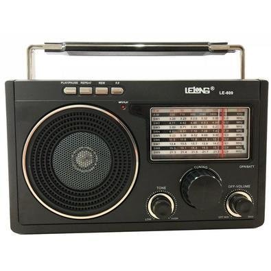 Rádio Am/fm Ondas Curtas Bivolt Usb Bateria Recarregável
