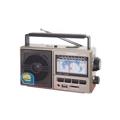 Rádio Am/fm 11 Faixas Ondas Curtas Pen Drive Pilhas Bivolt
