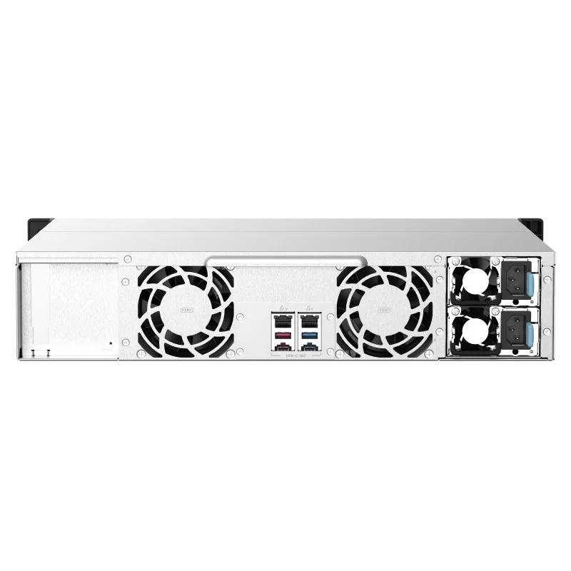 Storage Qnap 8GB, NAS, AMD Ryzen Embedded V1500B, 2.2Ghz, UDIMM DDR4, 12 Baias - TS-1273AU-RP-8G-US Storage Qnap 8GB, NAS, AMD Ryzen Embedded V1500B, 2.2Ghz, UDIMM DDR4, 12 Baias - TS-1273AU-RP-8G-US