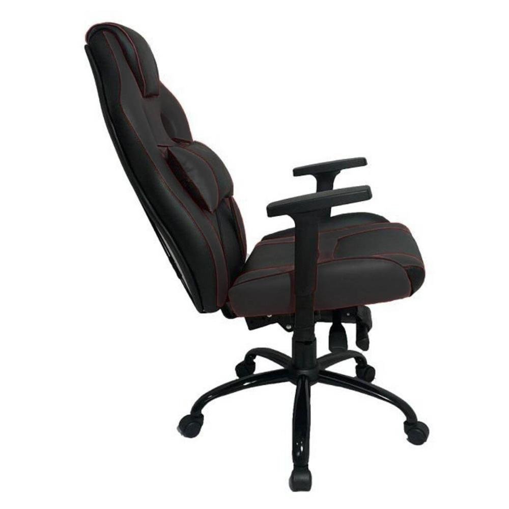 Imagem 2 de 2 do produto Cadeira Gamer, Preto, Com Almofada, Linha Gamer Racing