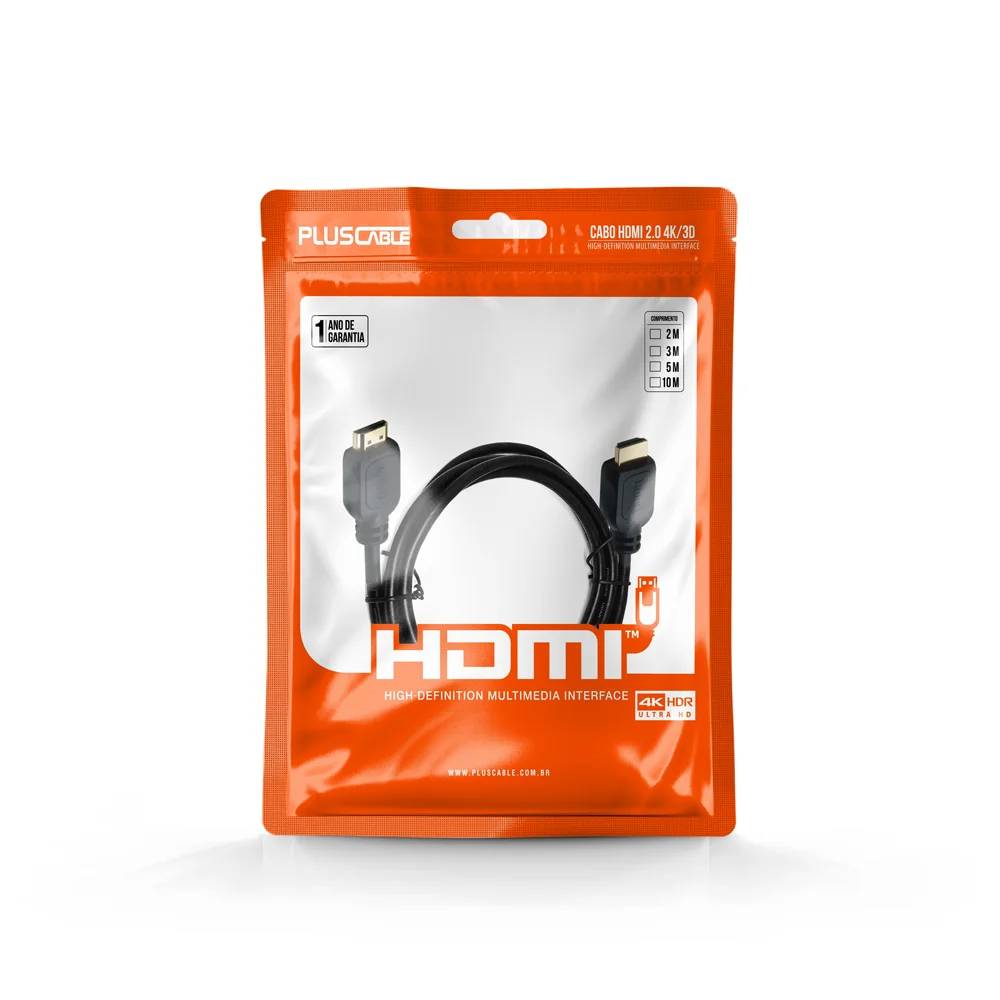 Imagem 2 de 5 do produto Cabo HDMI Plus Cable V2.0 Basic 2m PC-HDMI20