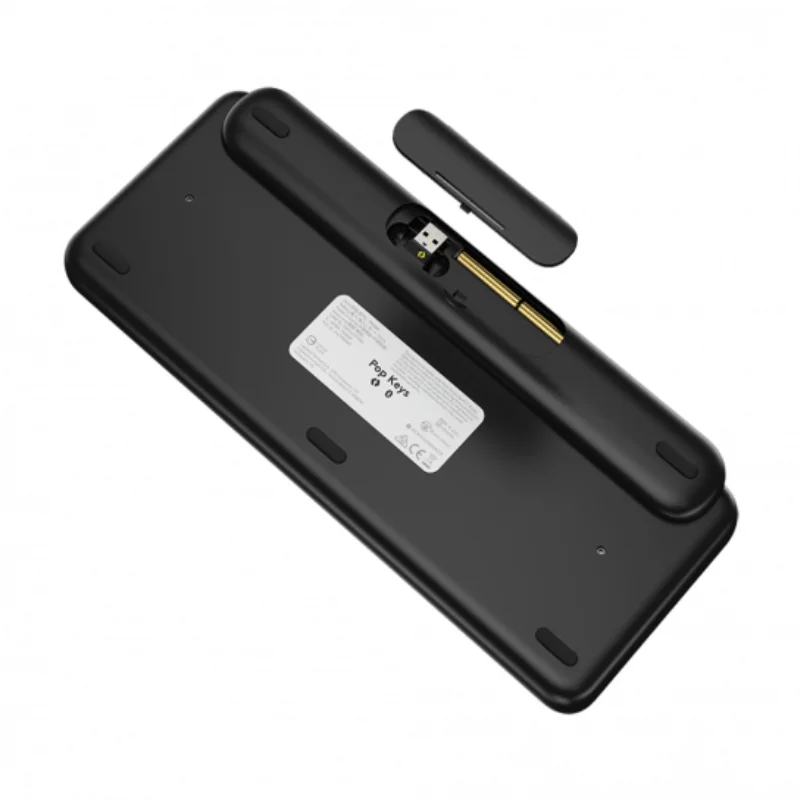 Imagem 4 de 5 do produto Teclado Logitech Pop Keys, Sem Fio, Amarelo - 920-010710-c