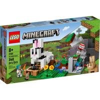 Os jogadores de Minecraft® e amantes de coelhos com 8 anos ou mais irão desfrutar de brincadeiras criativas e ilimitadas com LEGO® Minecraft O Rancho 