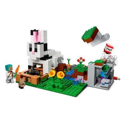 Conjunto de construção de casas para porcos Lego Minecraft