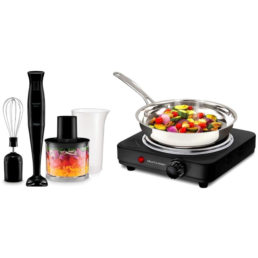 Kit Mixer Elgin Turbo Chef 200w Elgin 3 Em 1 Triturador KaBuM!
