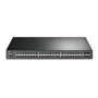 Switch Tp-link 10/100/1000MBps, Gigabit Jetstream, 48 Portas Poe+ - Tl-sg3452p