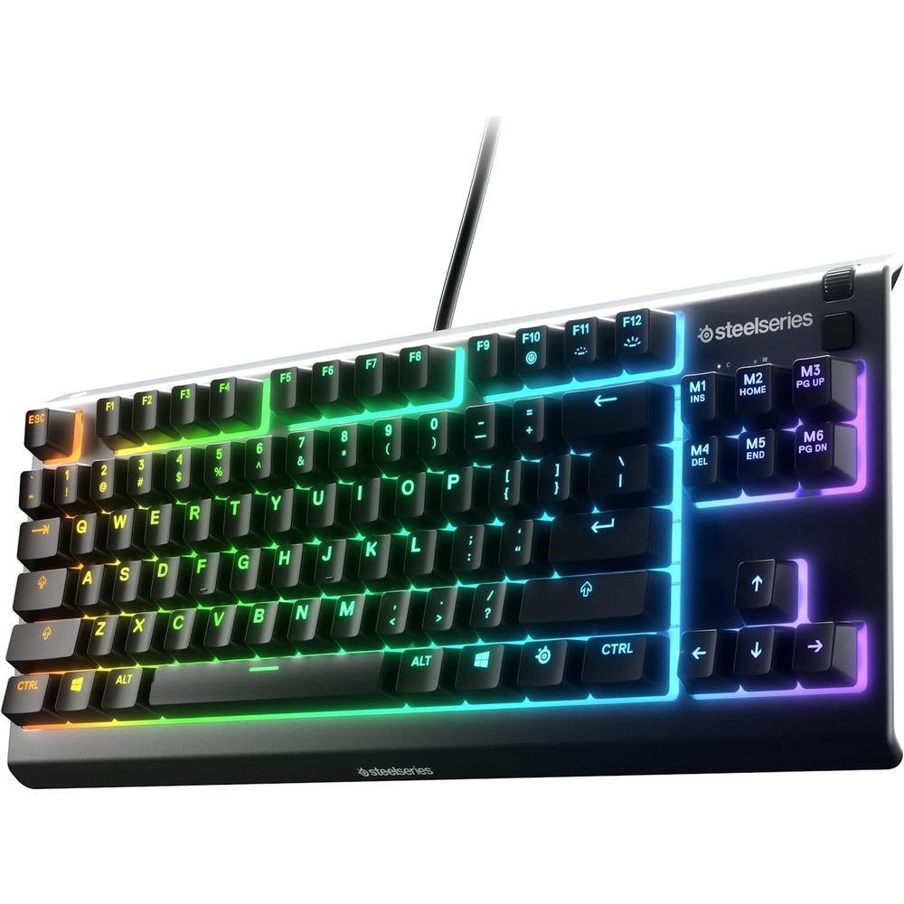 Teclado Gamer Steelseries Apex 3 Tkl Rgb Kabum