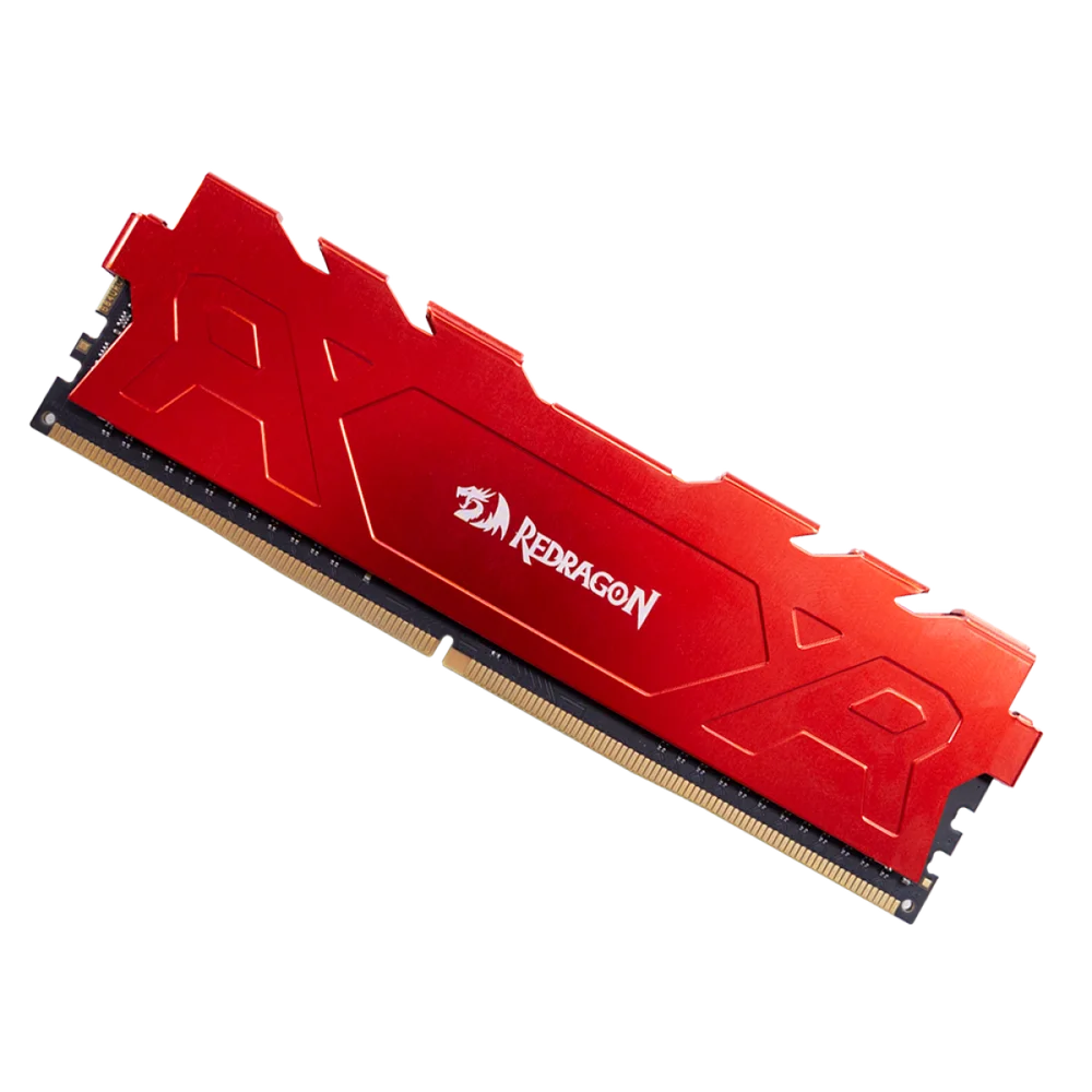 Imagem 2 de 5 do produto Memória DDR4 Redragon Rage, 16GB, 3200MHz, CL16, Red, Gm-702