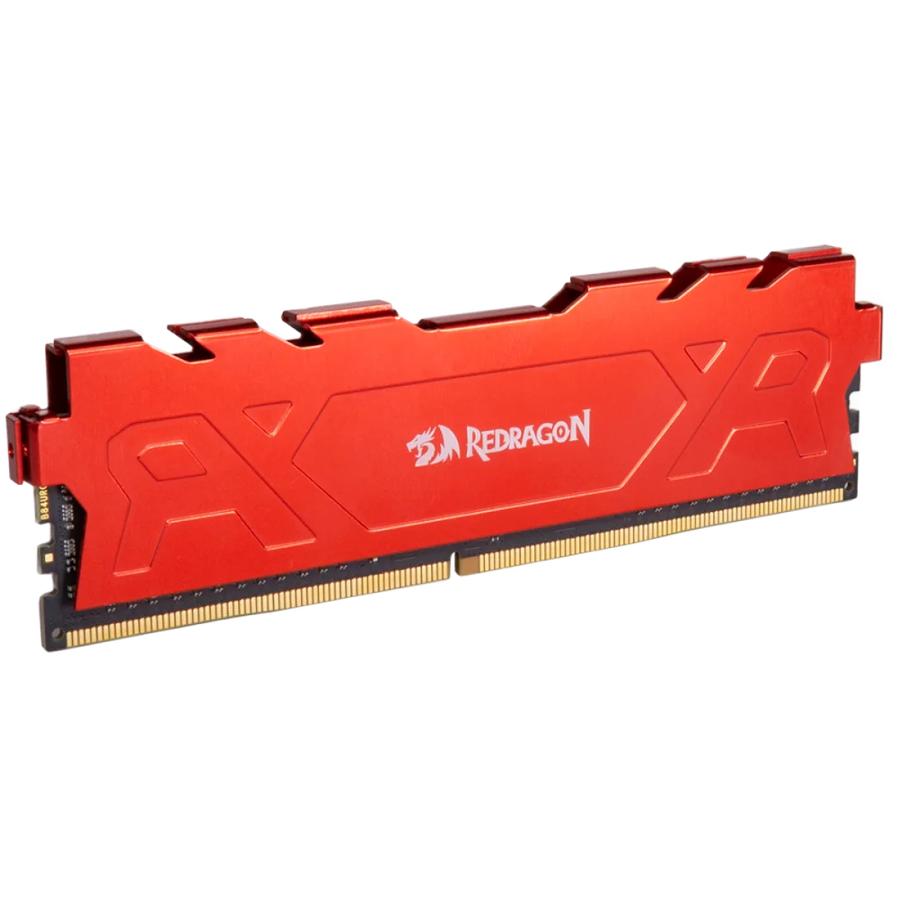 Imagem 3 de 5 do produto Memória DDR4 Redragon Rage, 16GB, 3200MHz, CL16, Red, Gm-702