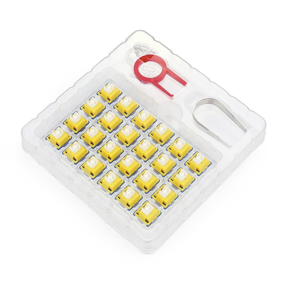 Switch Para Teclado Mecânico, Tactile Com 24 Bullet B