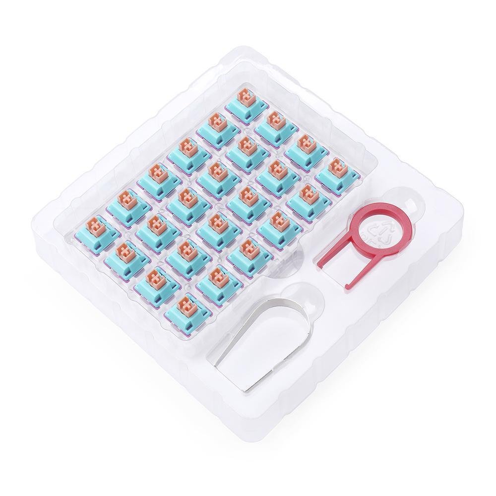 Imagem 2 de 5 do produto Switch Para Teclado Mecanico, Redragon Linear 24 Bullet S
