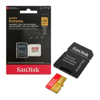 Cartão De Memória, Sandisk, Micro Sdxc, Extreme 256GB, 190 Mb/s