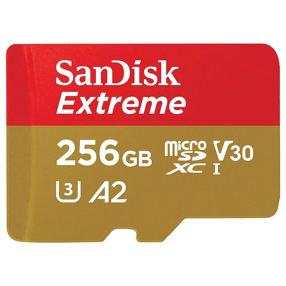Cartão De Memória, Sandisk, Micro Sdxc, Extreme 256GB, 190 Mb/s