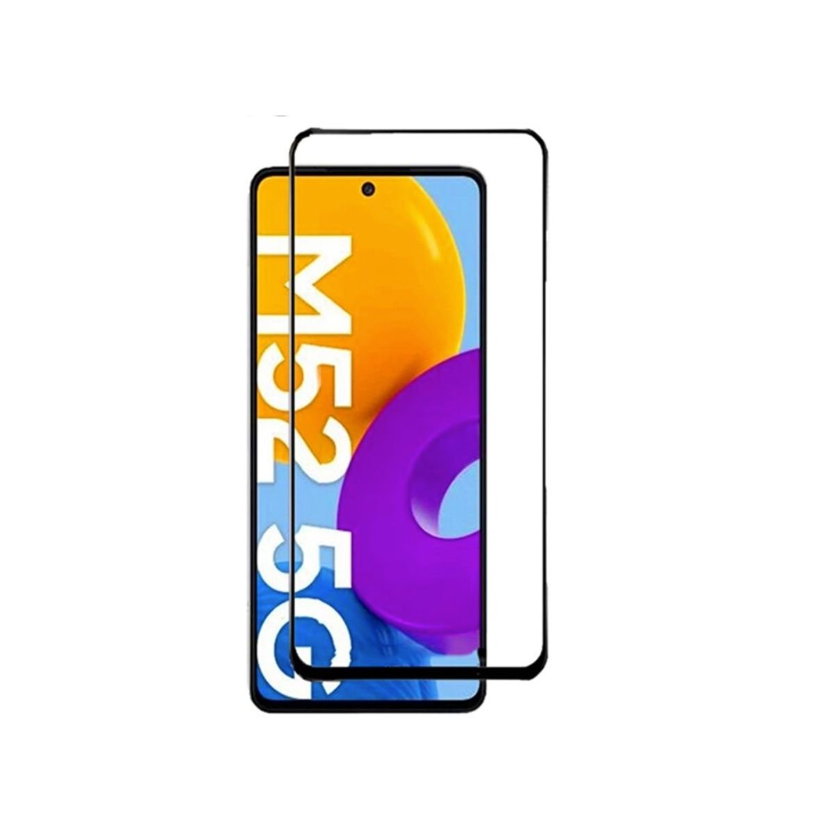 Película De Vidro Temperado, 9D, 3D Para Samsung Galaxy M52 5G