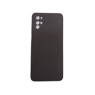 Capa Capinha Silicone Elxcases Aveludada, P/ Motorola Moto G22, 6.5 Polegadas, Preto