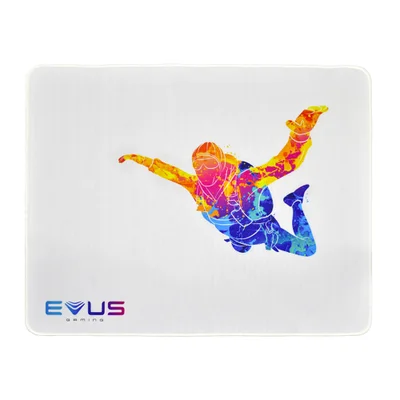 Mouse Pad Evus Free Fall, Poliéster, Antiderrapante - Mp-500w