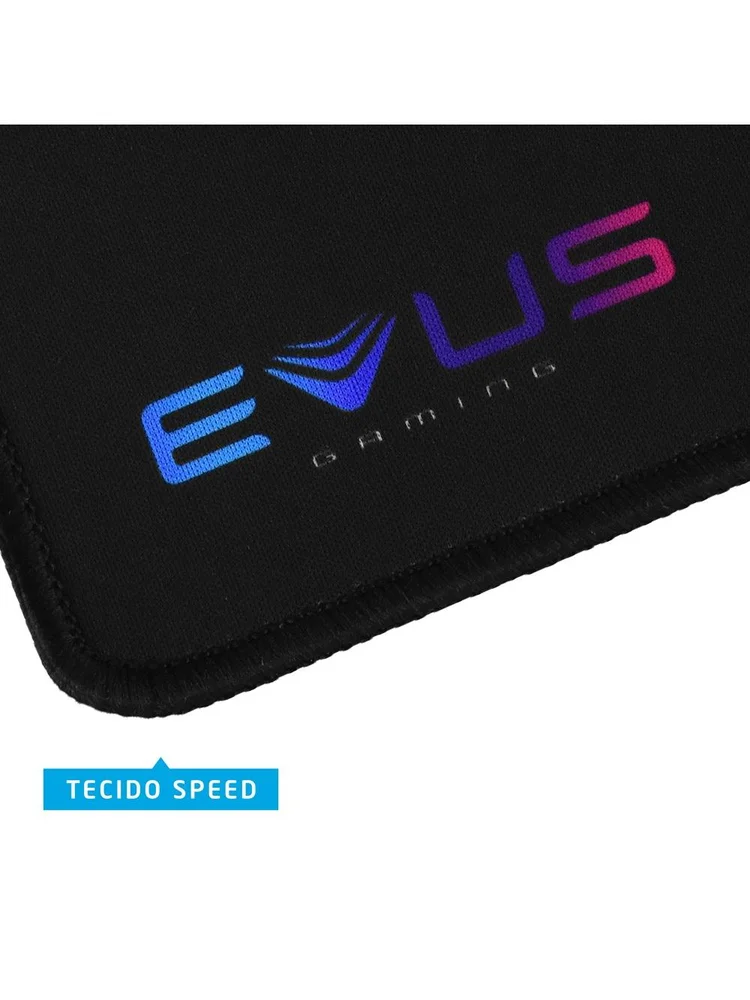 Mouse Pad Evus Obscure Speed, Poliéster, Antiderrapante - Mp-290b Mouse Pad Evus Obscure Speed, Poliéster, Antiderrapante - Mp-290b