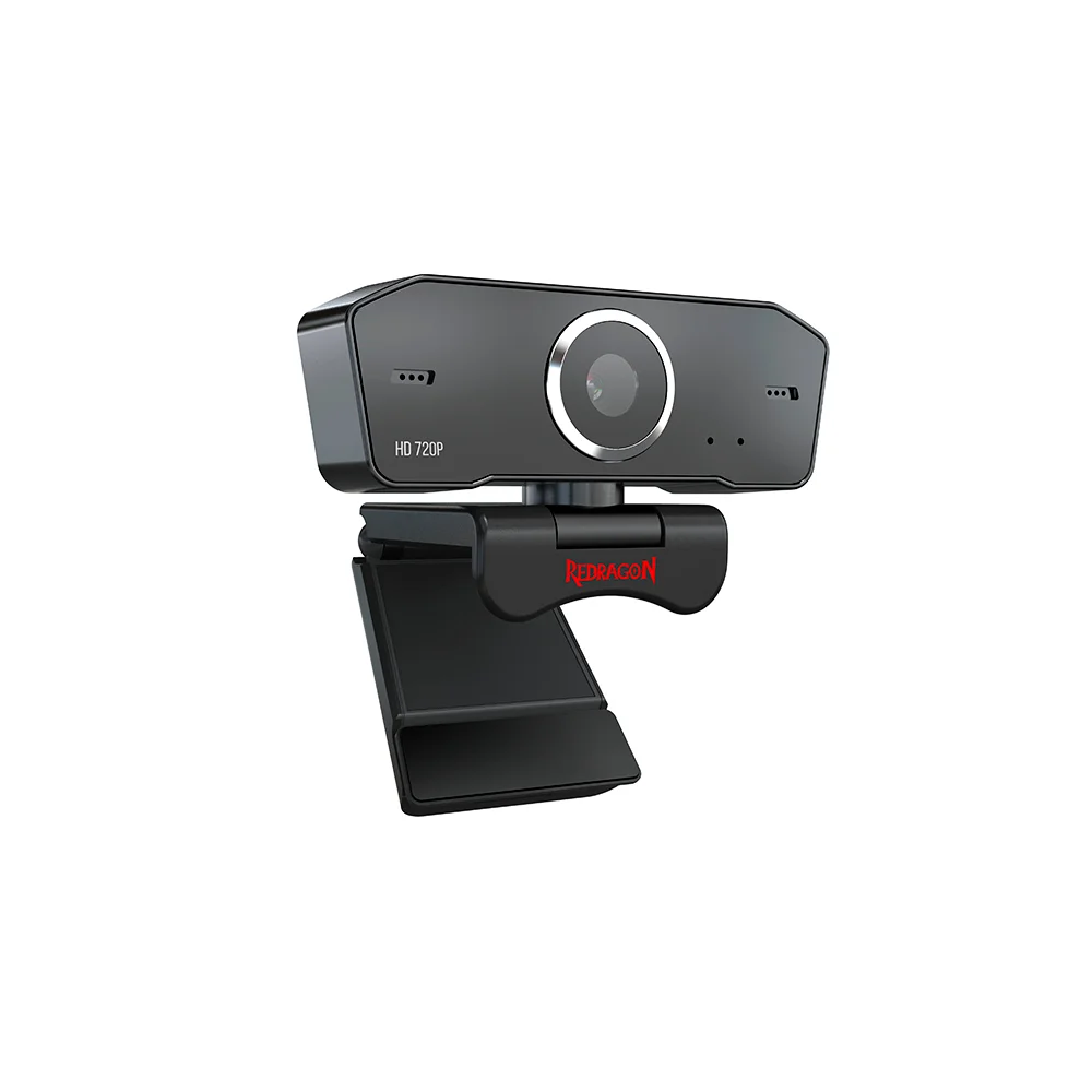 Imagem 3 de 5 do produto Webcam Gamer E Streamer Redragon Fobos 2, 720P, 2 microfones integrados - Gw600-1